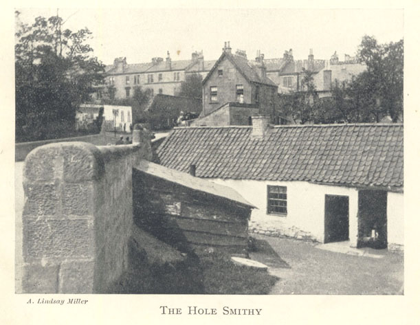 The Hole Smithy off Hamilton Road close to Westburn Road circa 1900